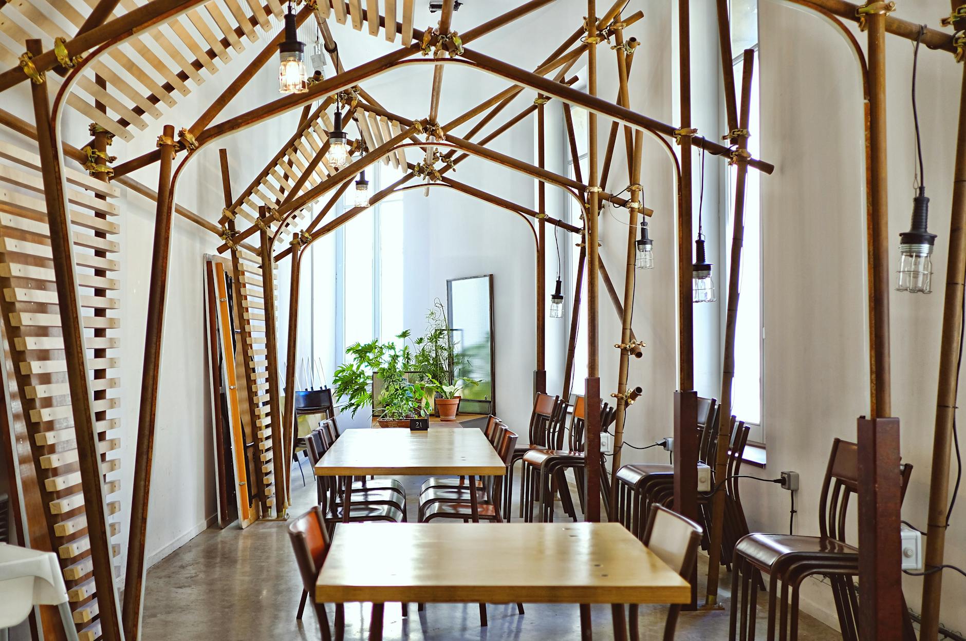 The Maple & Thyme dining room