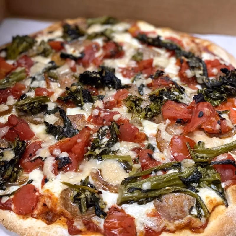 Rapini Rustica Pizza